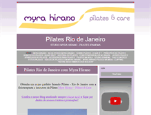 Tablet Screenshot of pilates-rio-de-janeiro.com